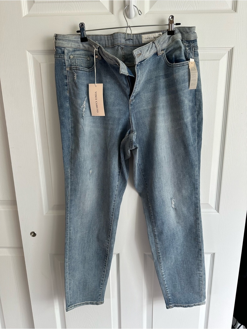 Vince Camuto Light Blue Washed Jeans
